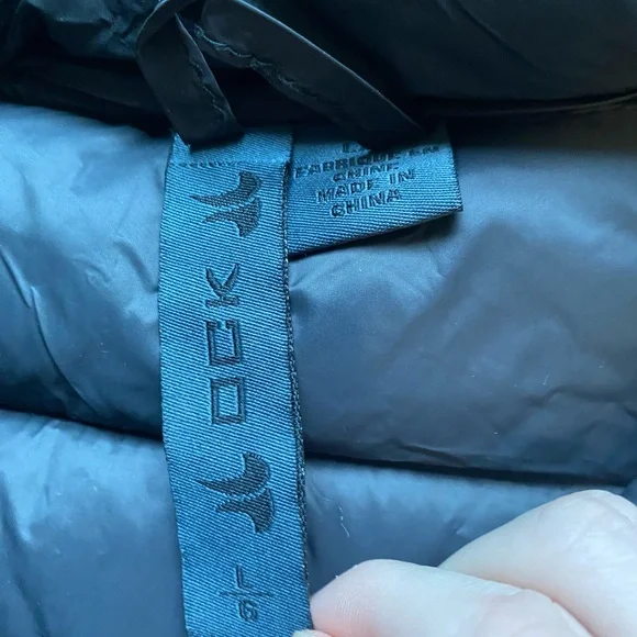 Navy Puffer Jacket - Picture 2 of 4